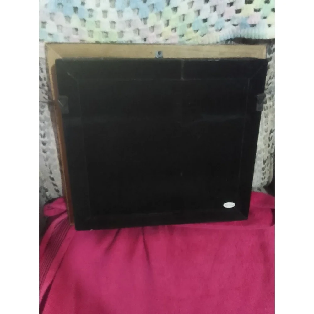Minnesota Trout Fishing Shawdow Box Wood Framed Cabinet Demensions Are 15